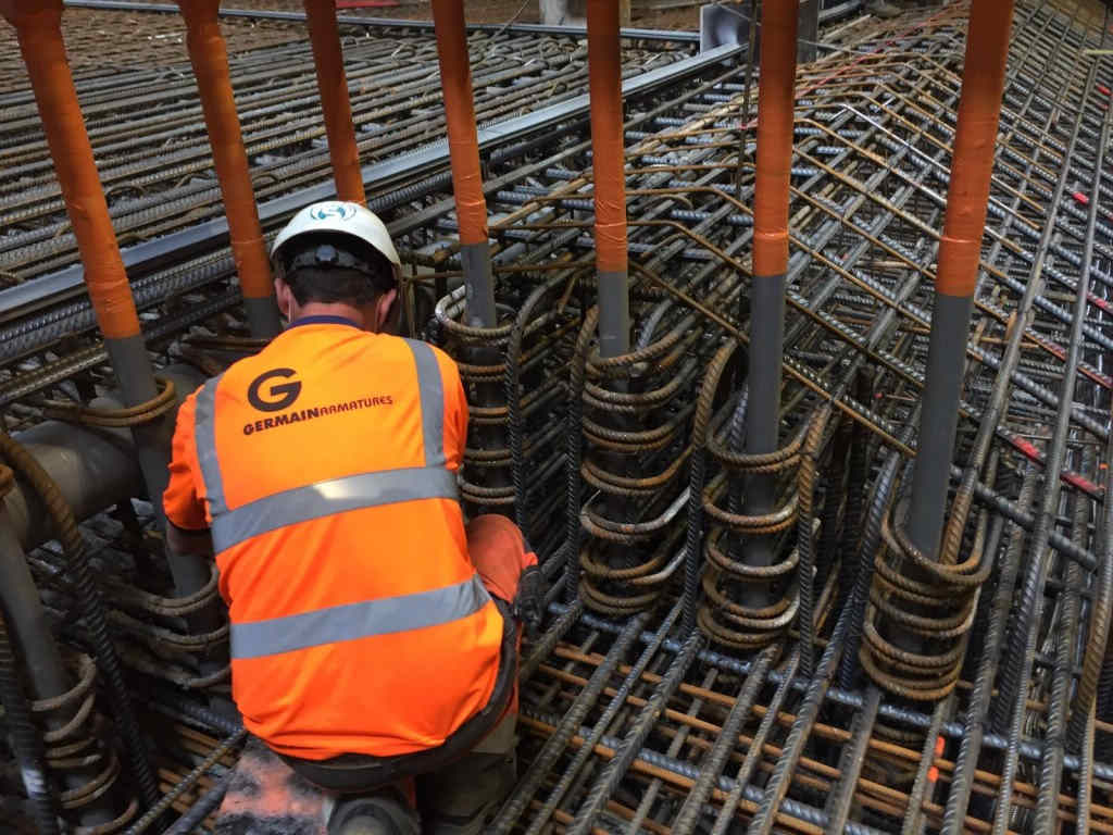 Prolongement de la ligne B du métro lyonnais : Fin de chantier sur la station OCE