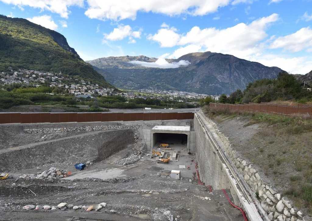 Fin des travaux pour la première phase de la tranchée couverte du TELT (Tunnel Euralpin Lyon-Turin)